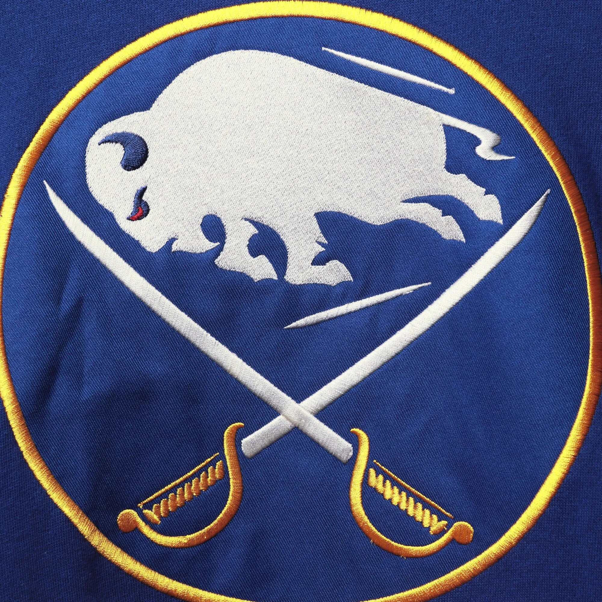 Men's Buffalo Sabres '47 Royal Superior Lacer Pullover Hoodie