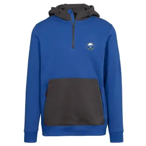 Men's Buffalo Sabres Levelwear Royal Chicane Insignia Core Half-Zip Pullover Hoodie