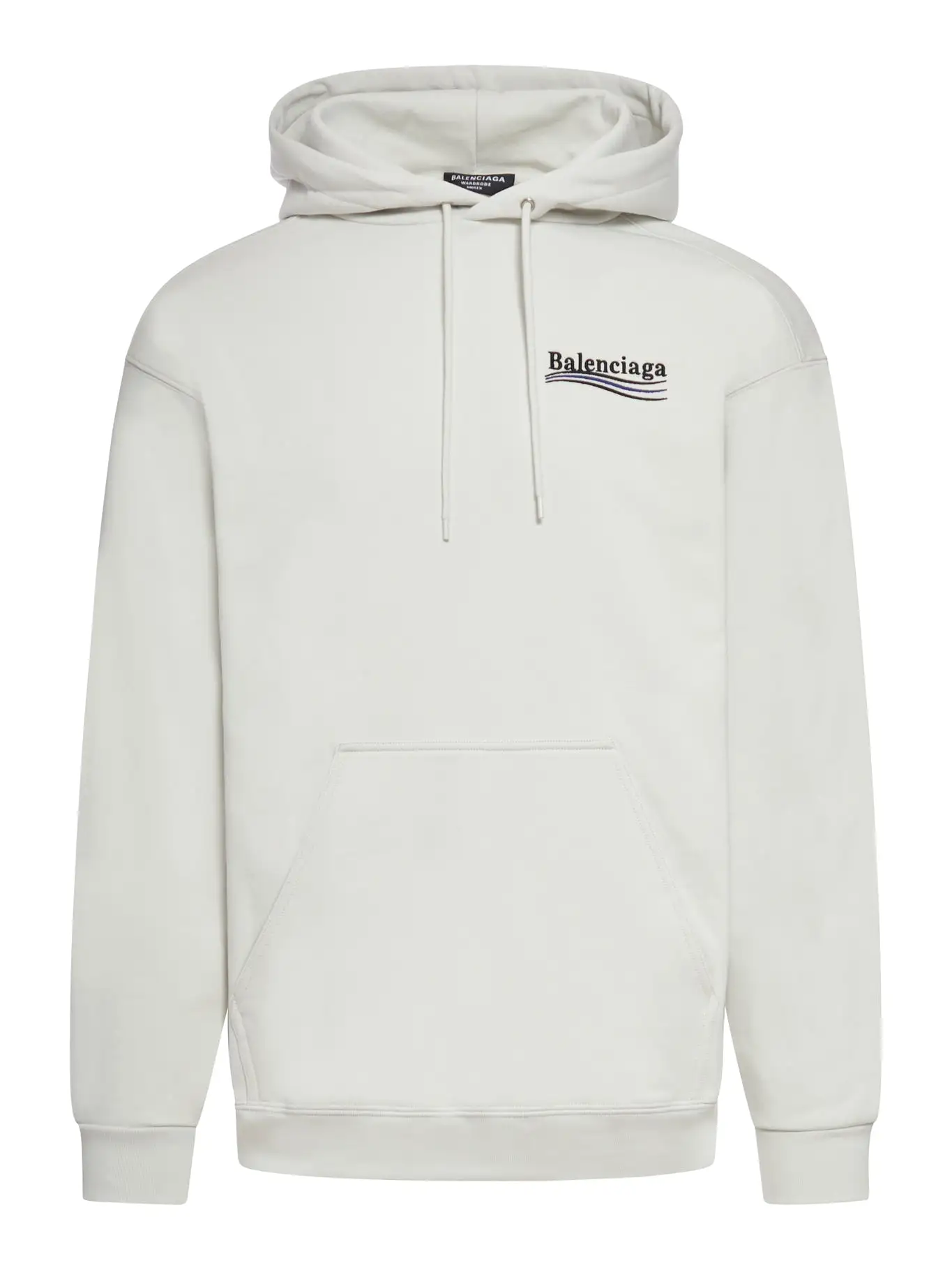 MEN`S POLITICAL CAMPAIGN MEDIUM FIT HOODIE IN WHITE