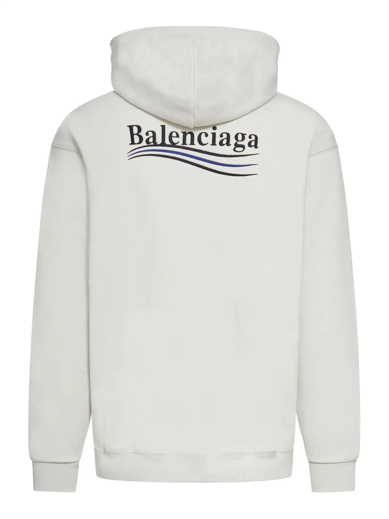 MEN`S POLITICAL CAMPAIGN MEDIUM FIT HOODIE IN WHITE