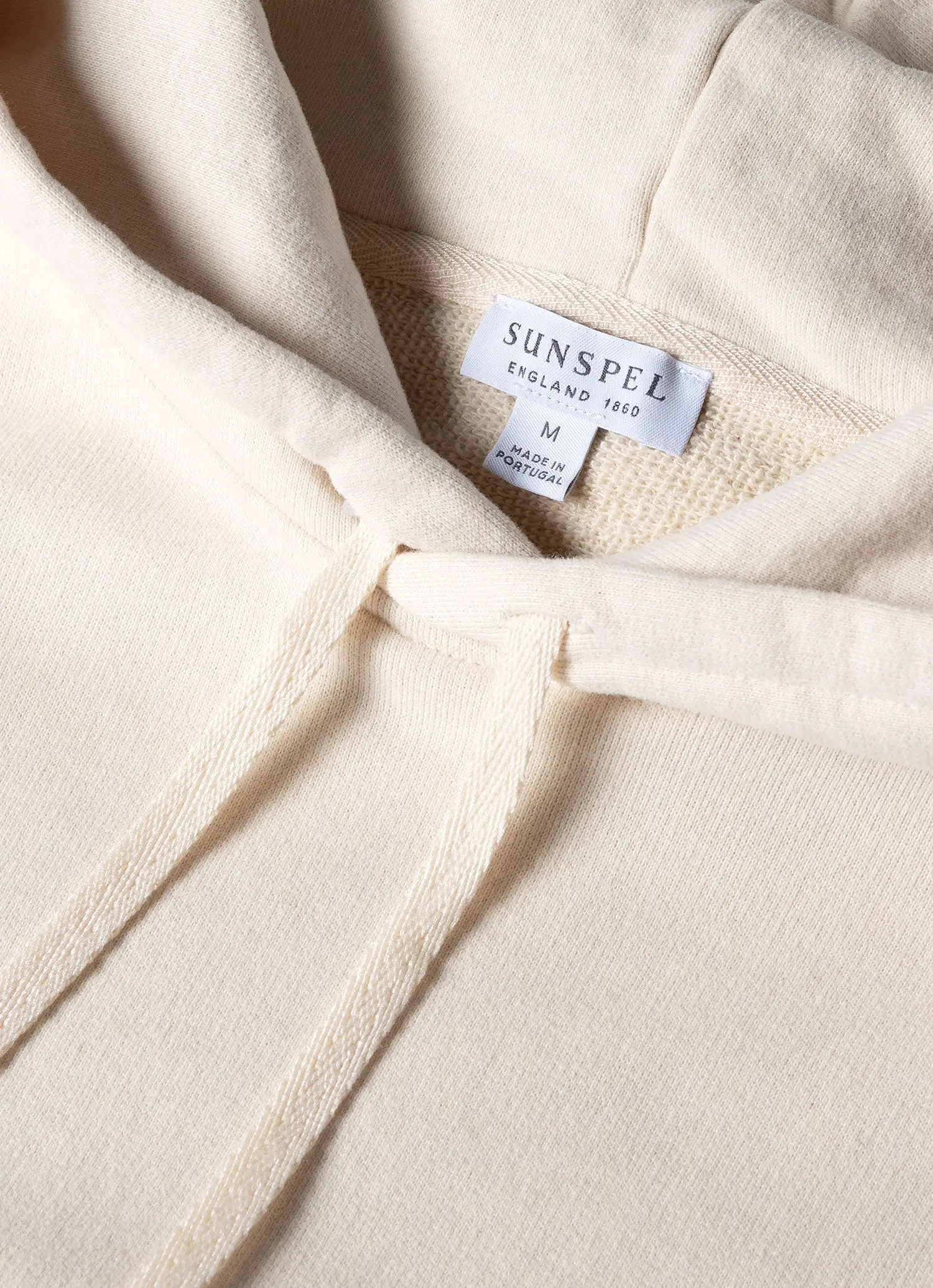 Men's Undyed Loopback Hoodie in Undyed