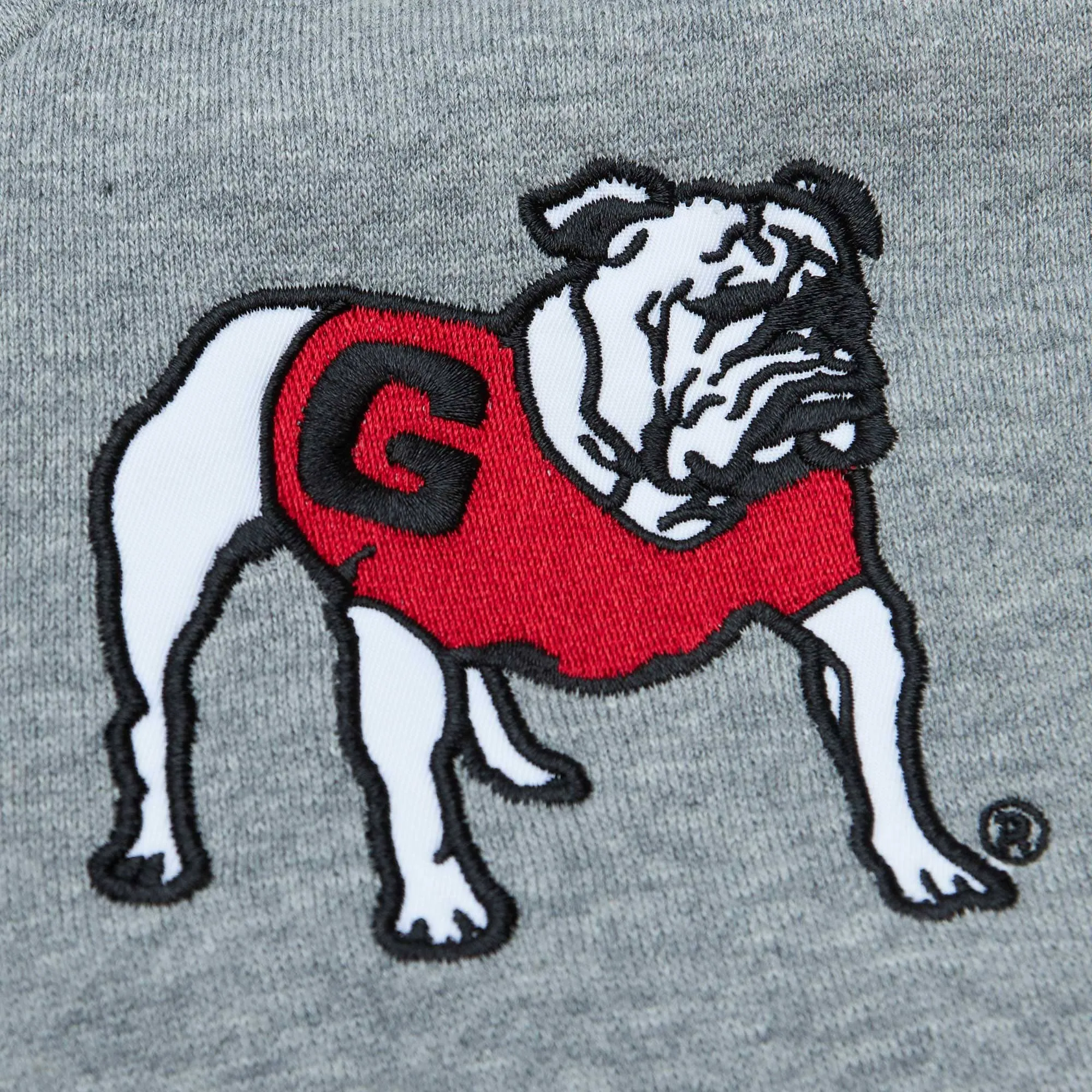 Men's Mitchell & Ness Black Georgia Bulldogs Head Coach Pullover Hoodie