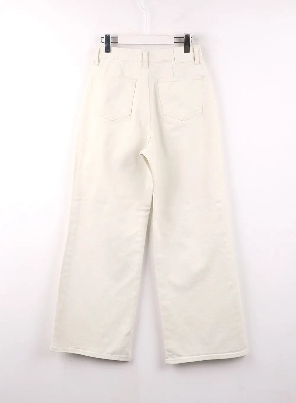 Mid Waist Pocket Wide Leg Pants OF406