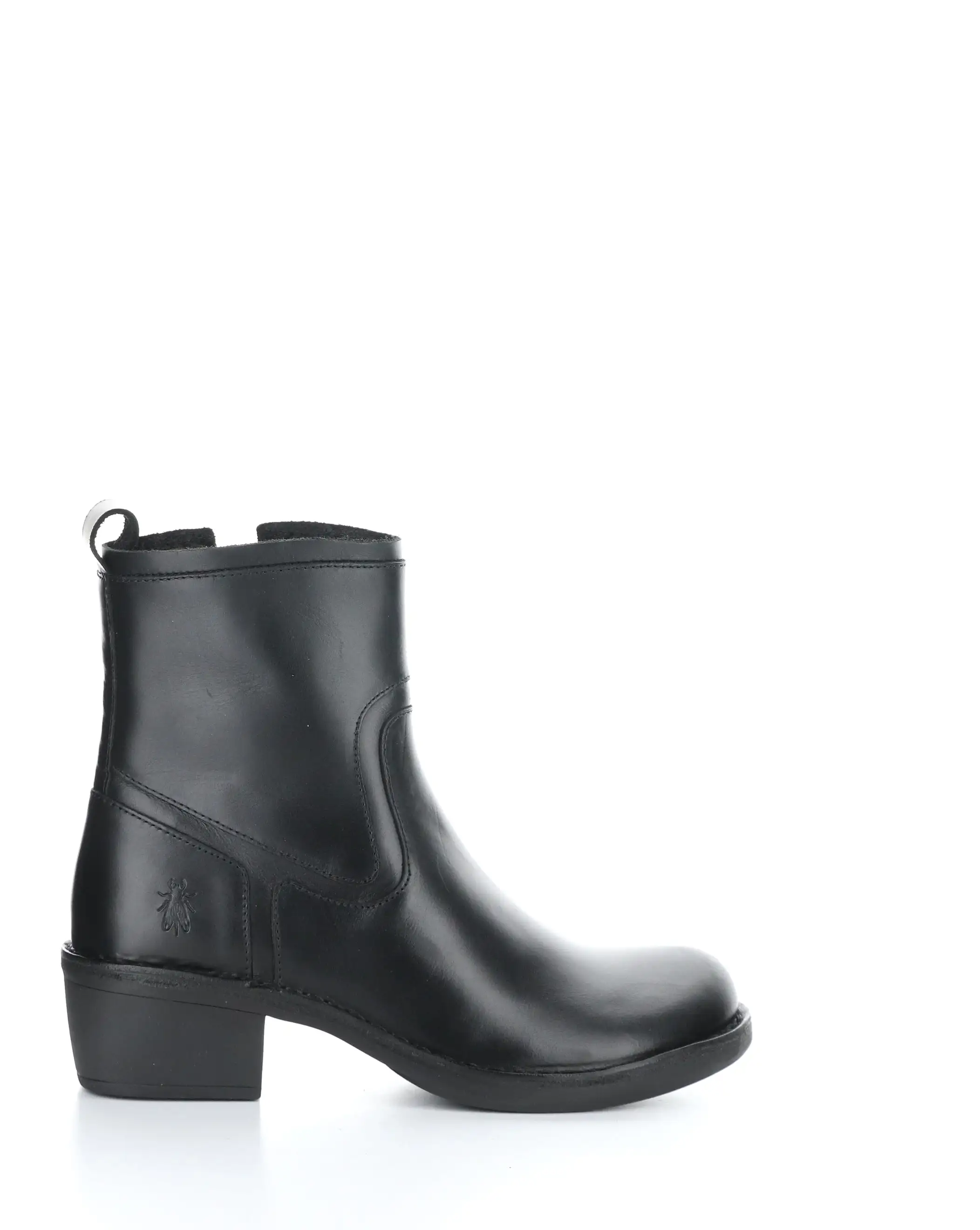 MIZI102FLY 000 BLACK Round Toe Boots