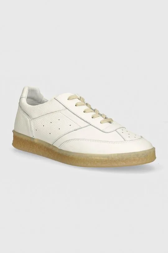 MM6 Maison Margiela leather sneakers white color SH1WS0003.P7016