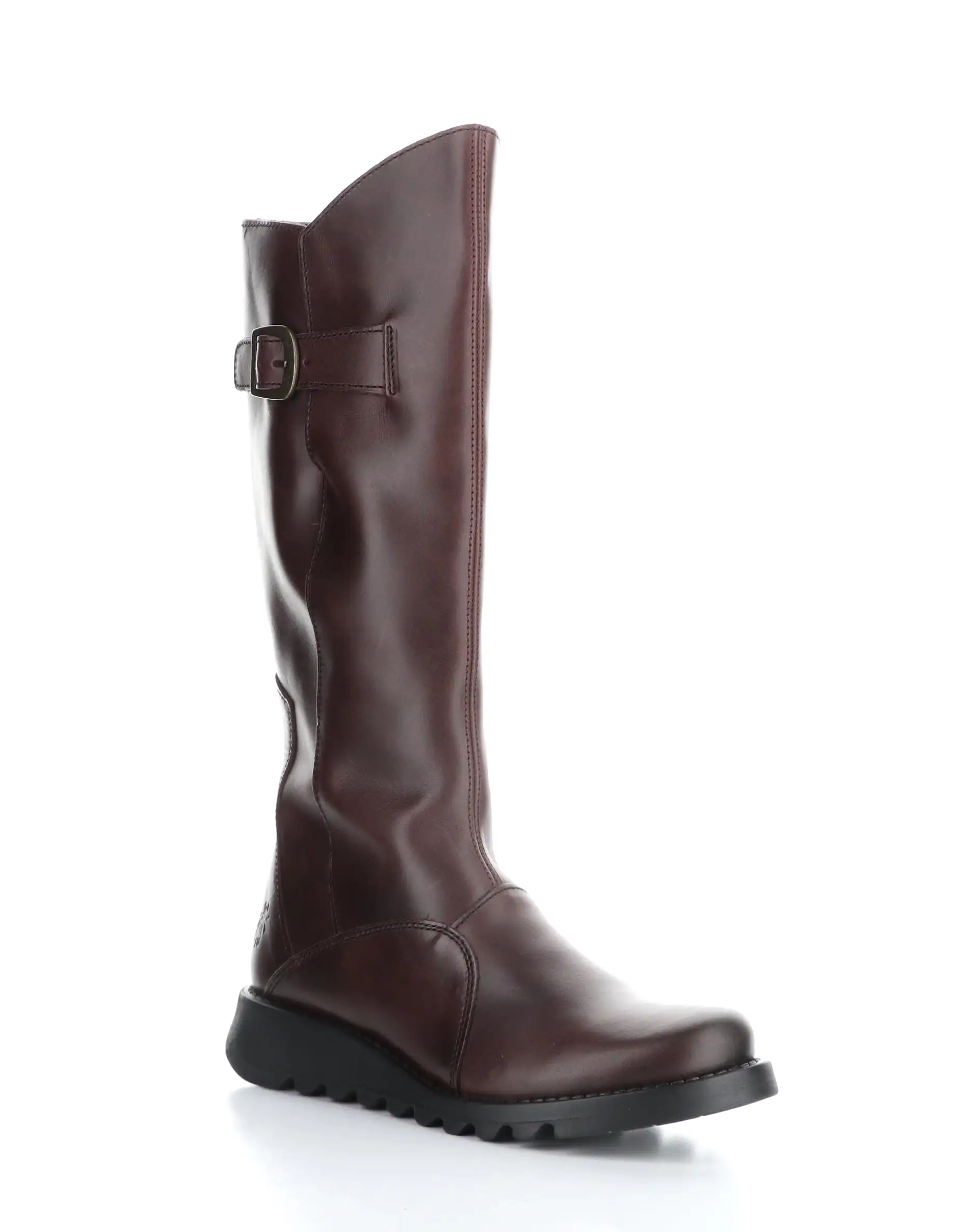 MOL912FLY 025 WINE Round Toe Boots