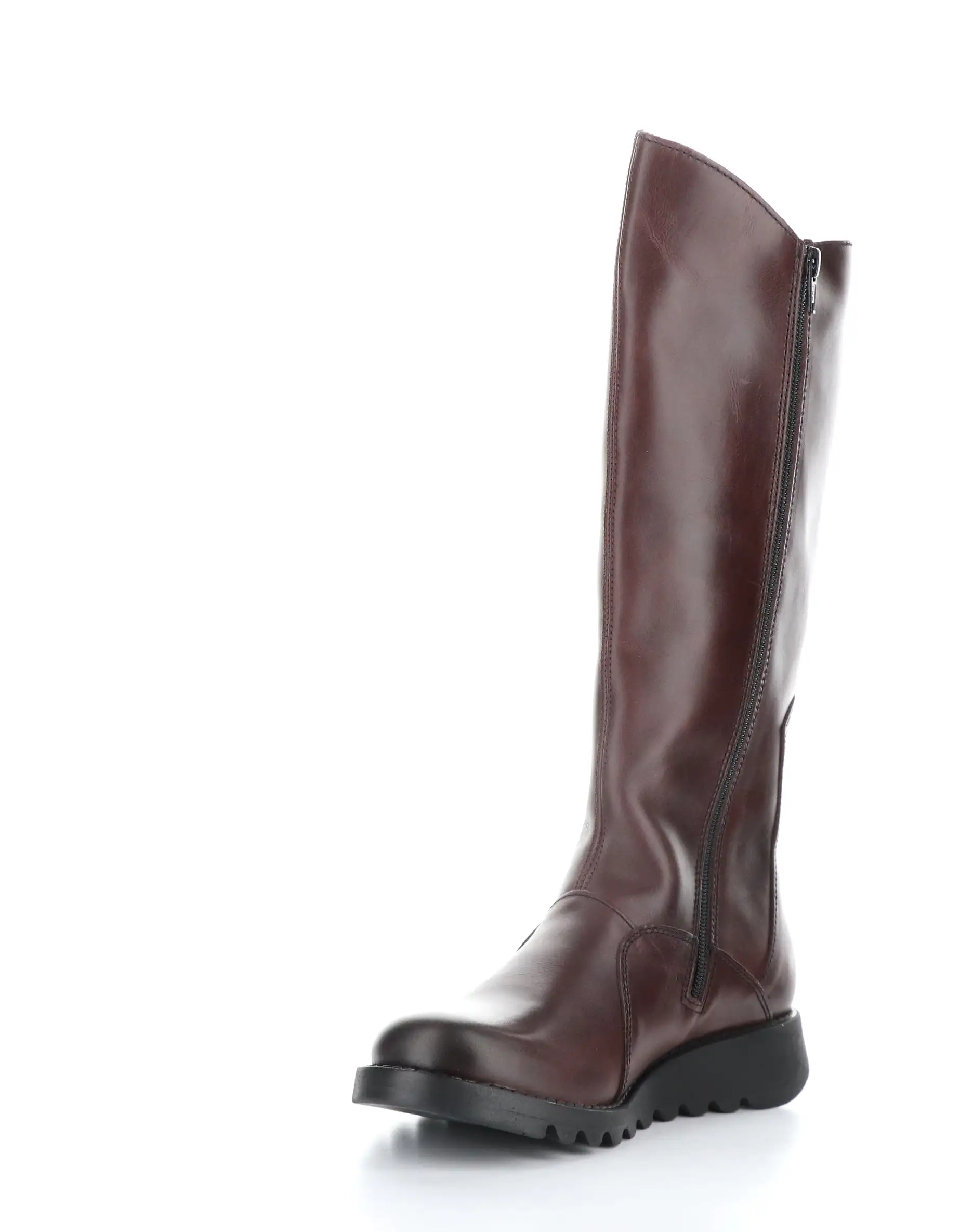 MOL912FLY 025 WINE Round Toe Boots