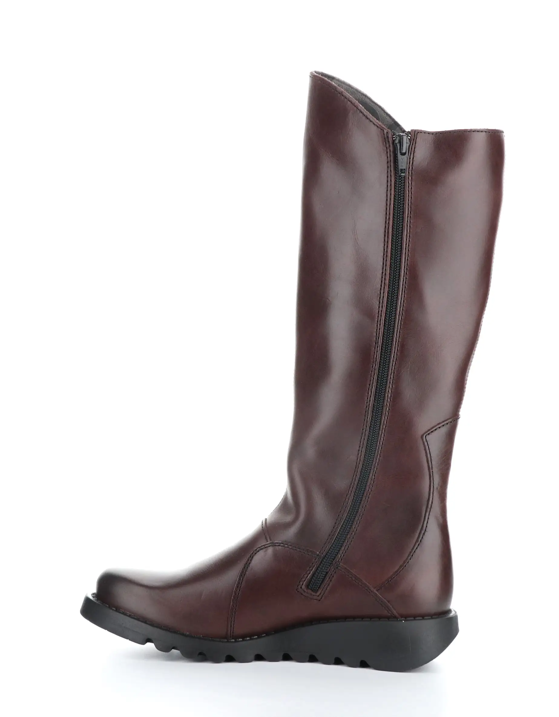 MOL912FLY 025 WINE Round Toe Boots