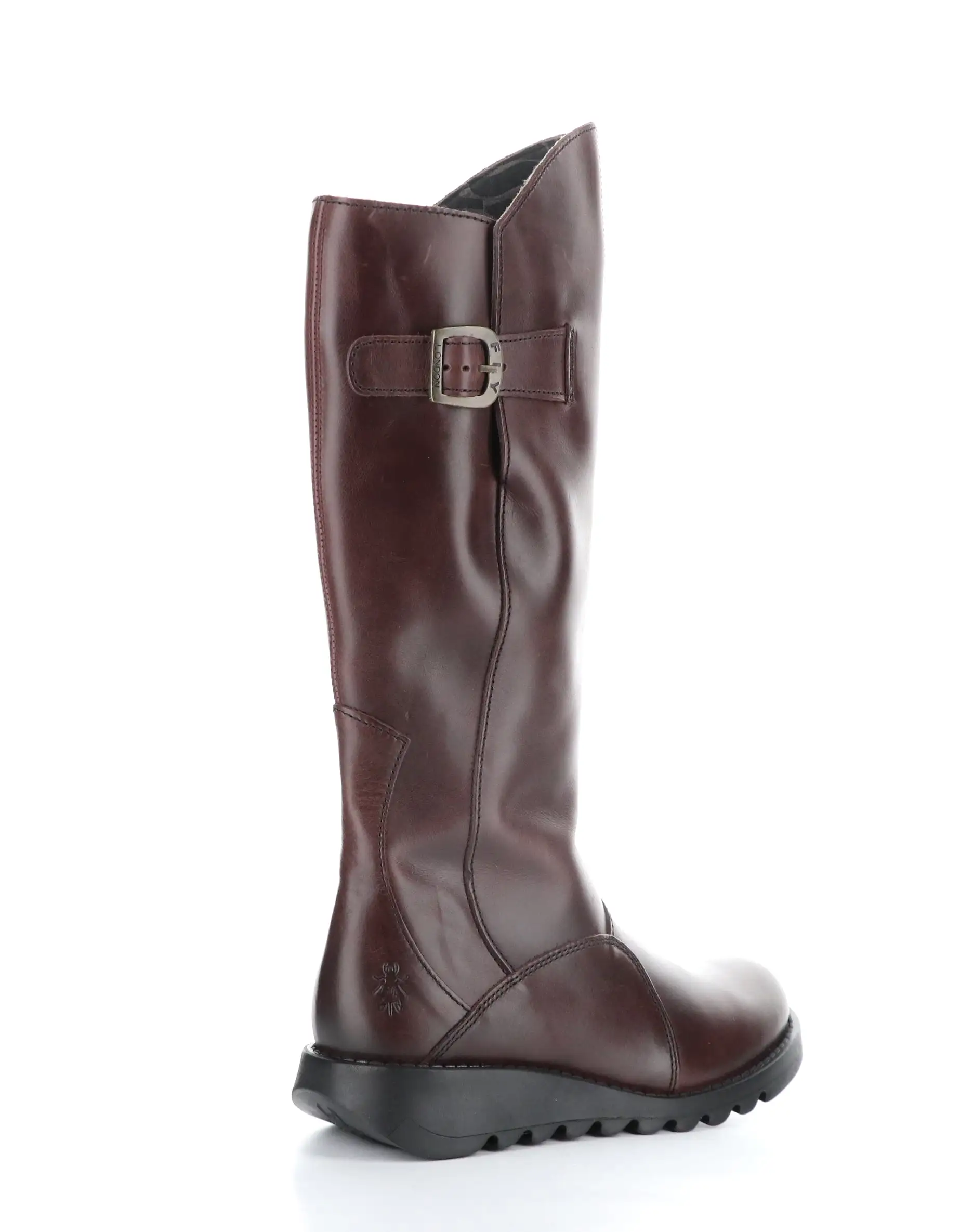 MOL912FLY 025 WINE Round Toe Boots