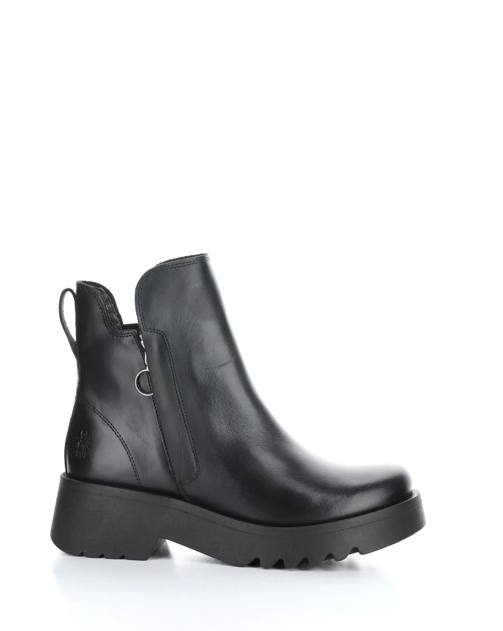 MUZZ977FLY 000 BLACK Round Toe Boots