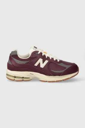 New Balance leather sneakers 2002 maroon color