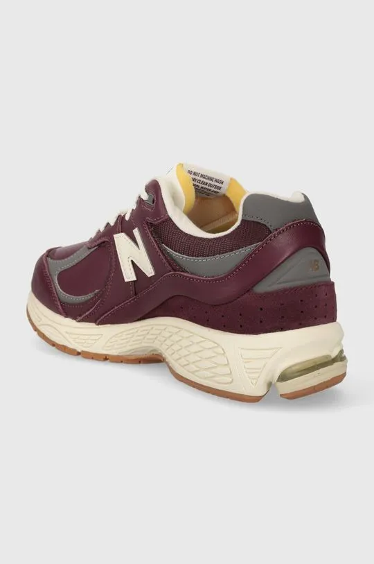 New Balance leather sneakers 2002 maroon color