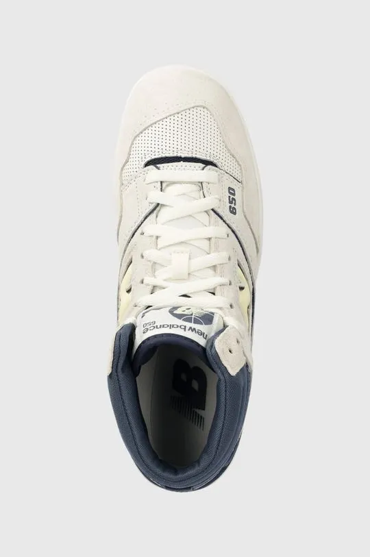 New Balance sneakers BB650RVN white color