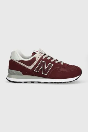 New Balance sneakers ML574EVM maroon color