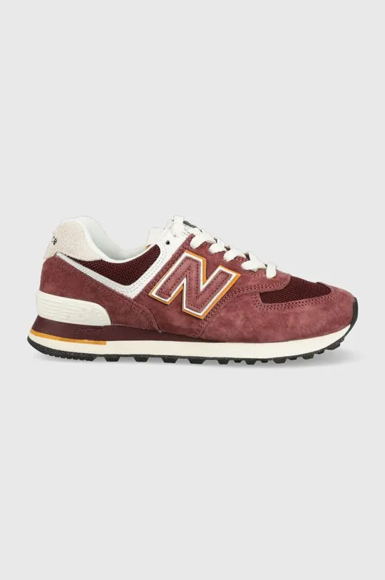 New Balance sneakers U574MO2 maroon color