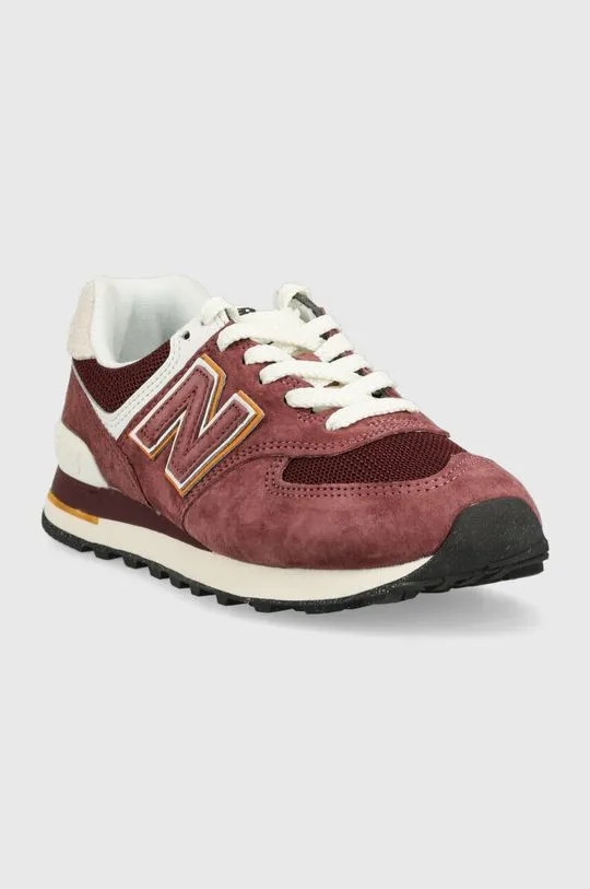 New Balance sneakers U574MO2 maroon color