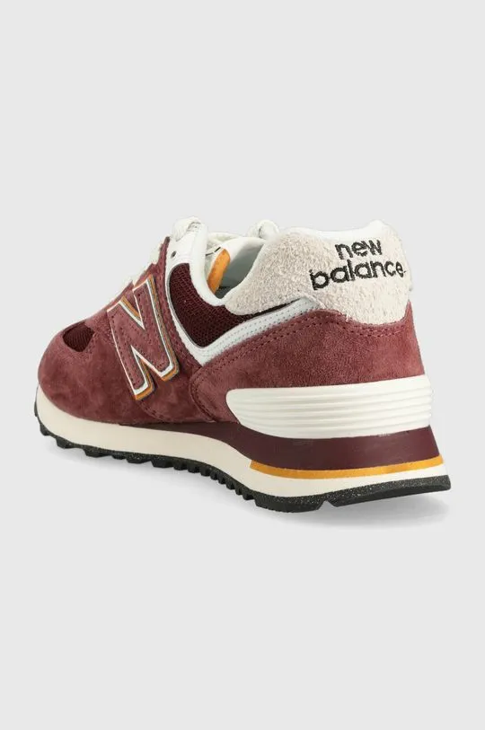 New Balance sneakers U574MO2 maroon color