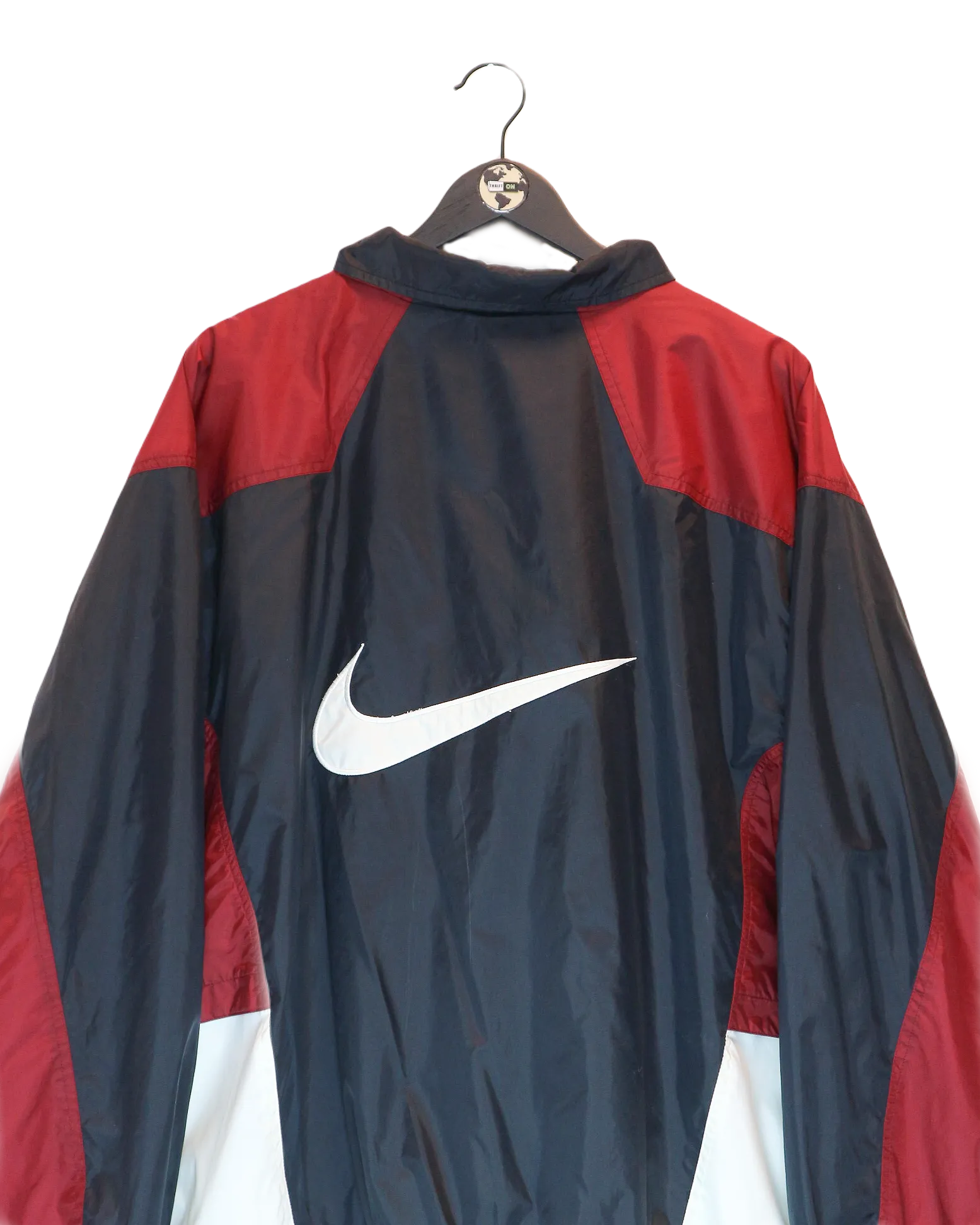 Nike Big Swoosh Vintage Windbreaker XL