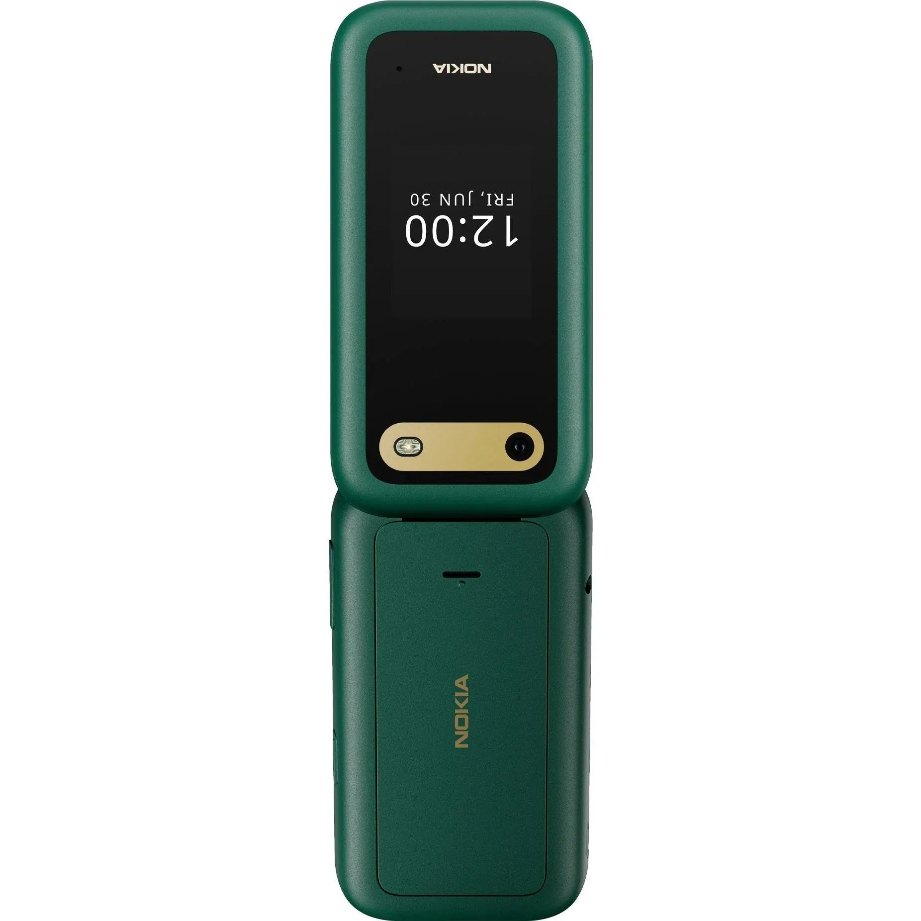 Nokia 2660 Flip Mobile Phone 128MB 2.8 4G Unlocked Dual Sim Green