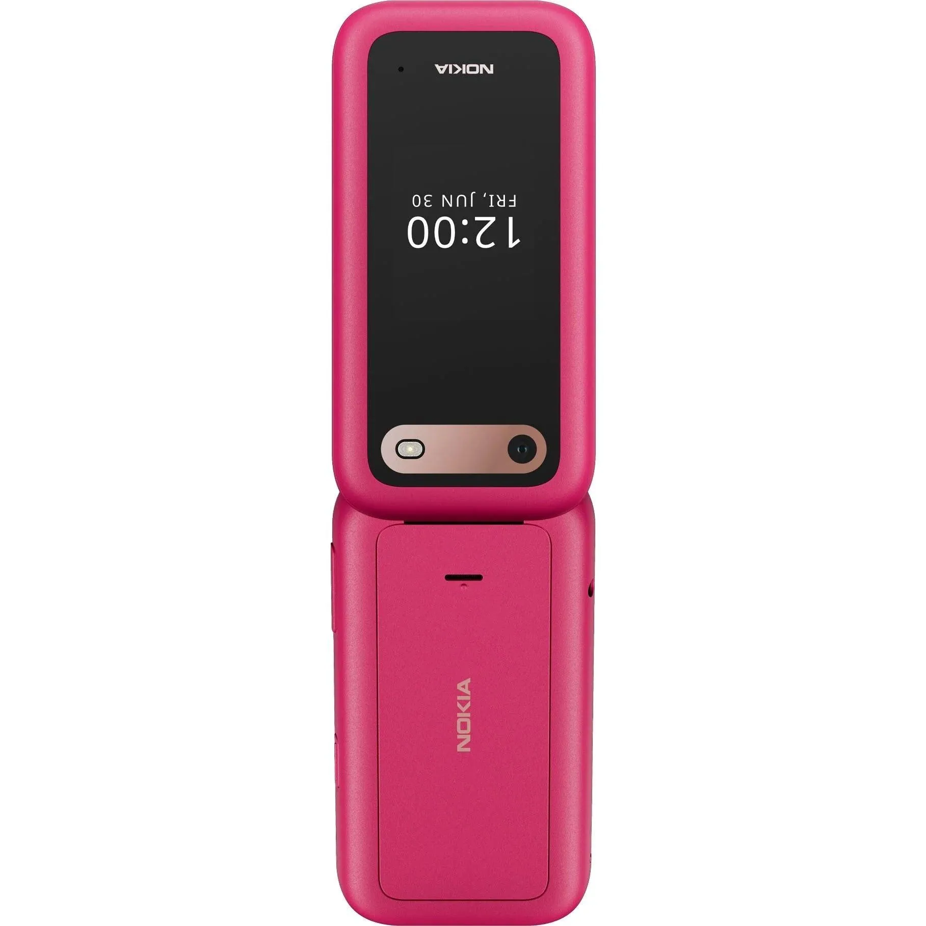 Nokia 2660 Flip Mobile Phone 128MB 2.8 4G Unlocked Dual Sim Pink