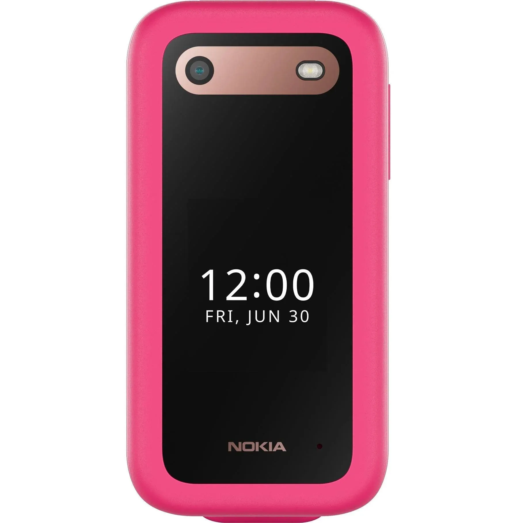 Nokia 2660 Flip Mobile Phone 128MB 2.8 4G Unlocked Dual Sim Pink