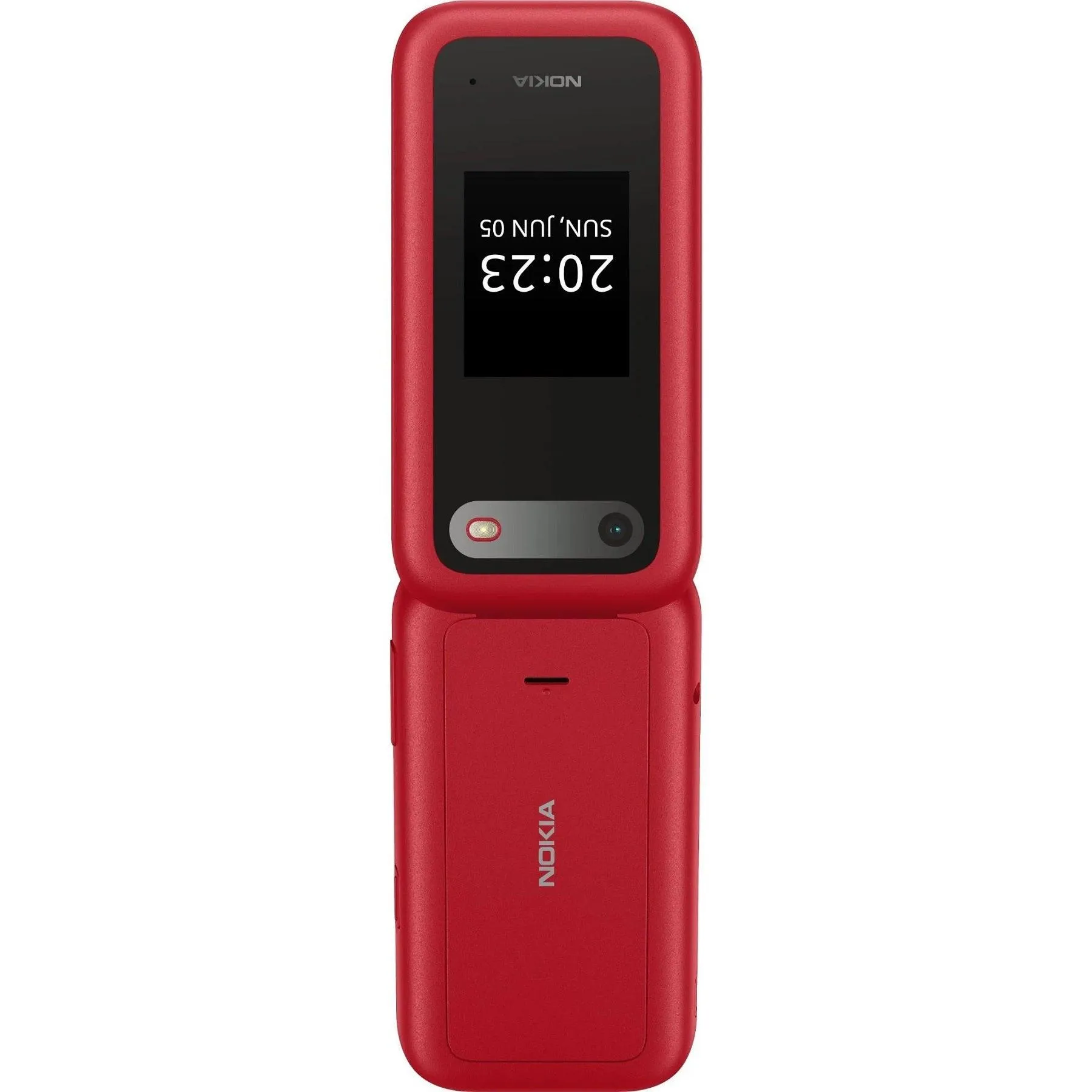 Nokia 2660 Flip Mobile Phone 128MB 2.8 4G Unlocked Dual Sim Red