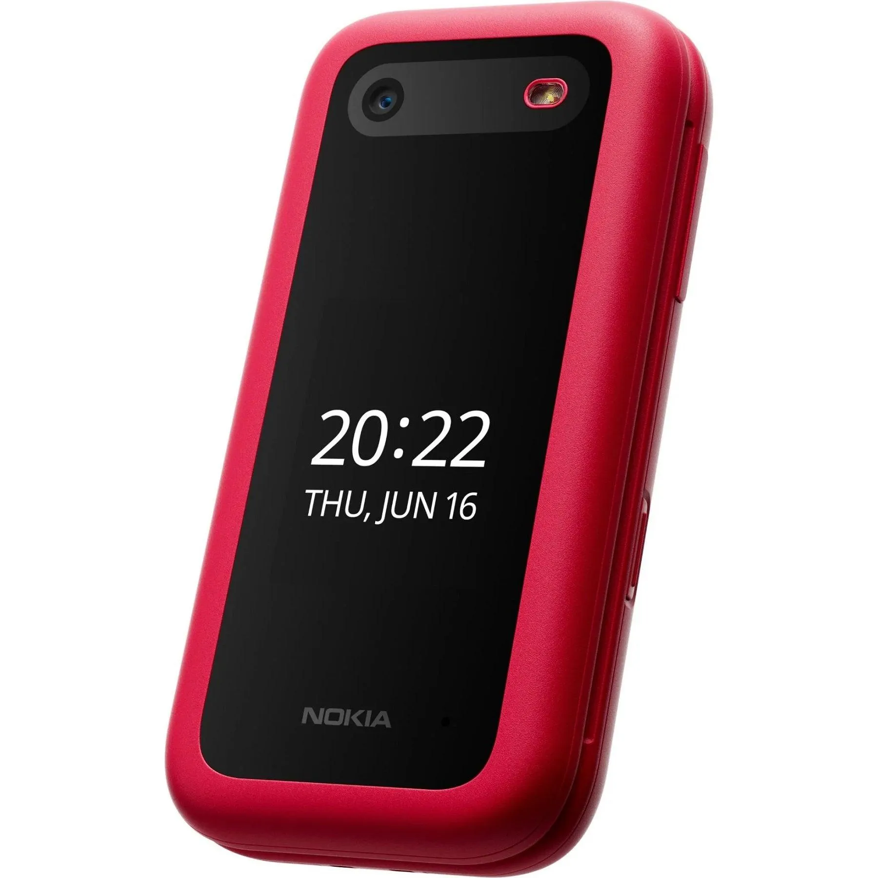 Nokia 2660 Flip Mobile Phone 128MB 2.8 4G Unlocked Dual Sim Red