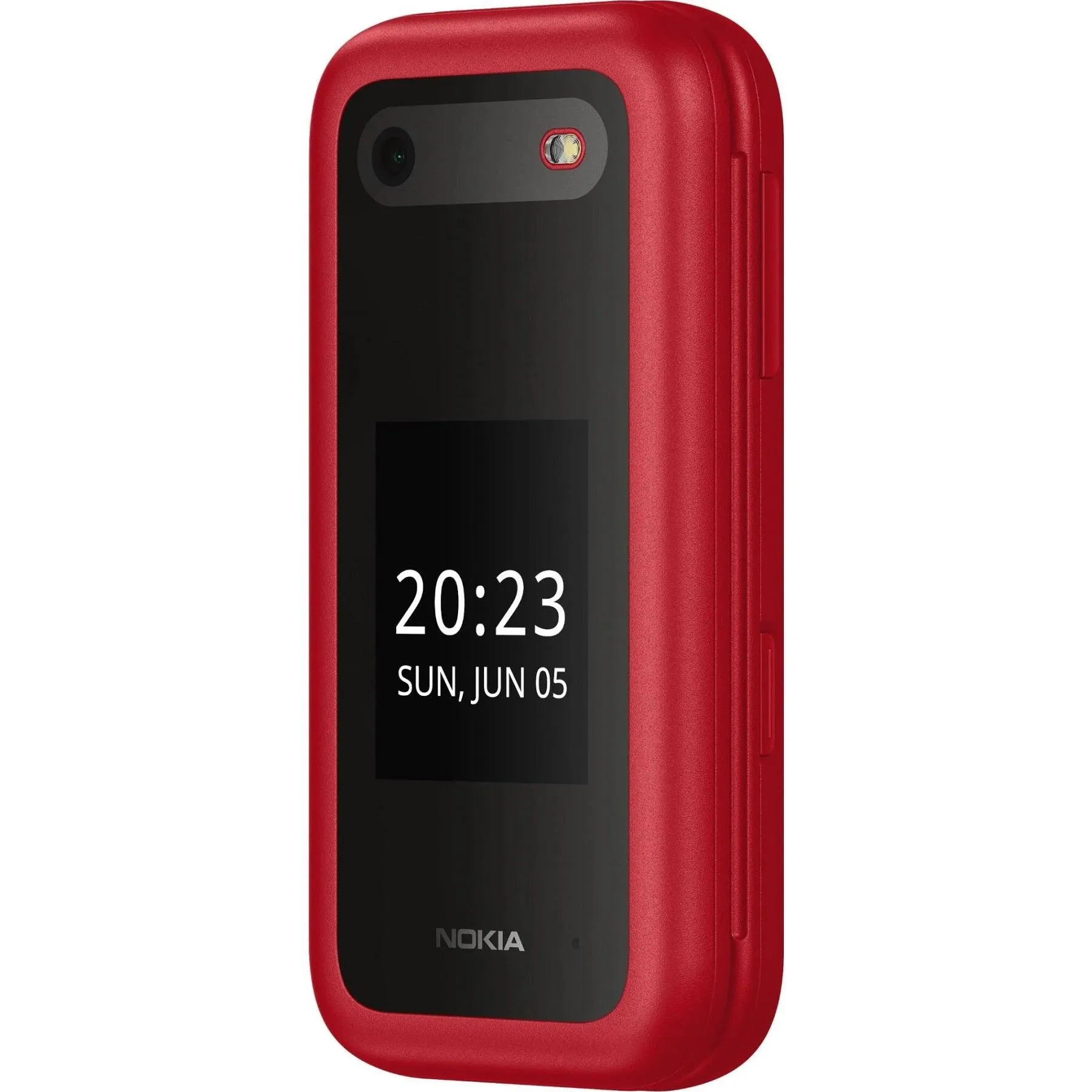 Nokia 2660 Flip Mobile Phone 128MB 2.8 4G Unlocked Dual Sim Red