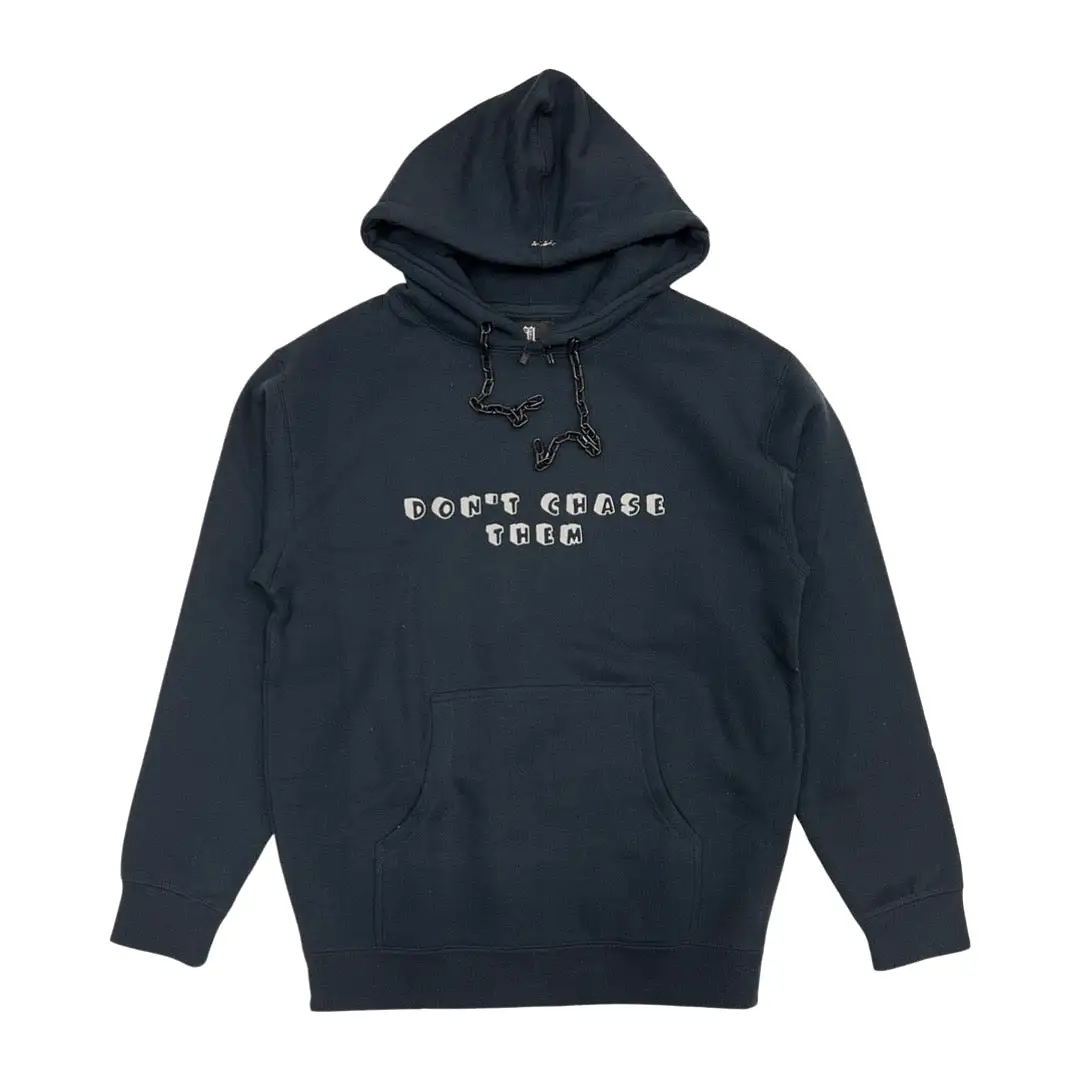 November Reine “Don’t Chase Replace” Hoodie In Navy