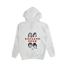 November Reine “Don’t Chase Replace” Hoodie In White