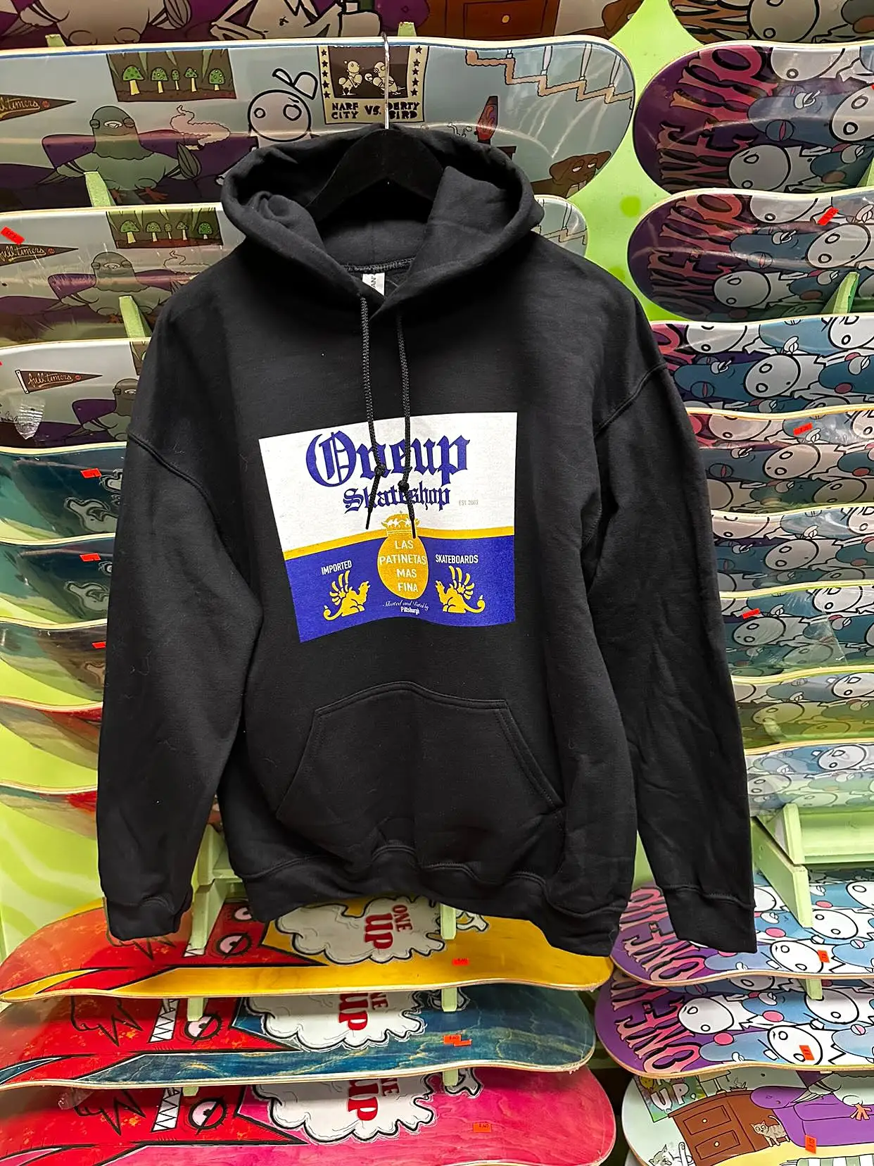 OneUp Corona Black Hoodie