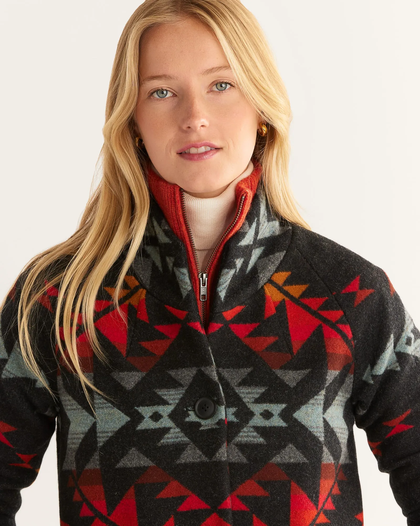 Pendleton Women's Bridge Creek Archive Blanket Coat