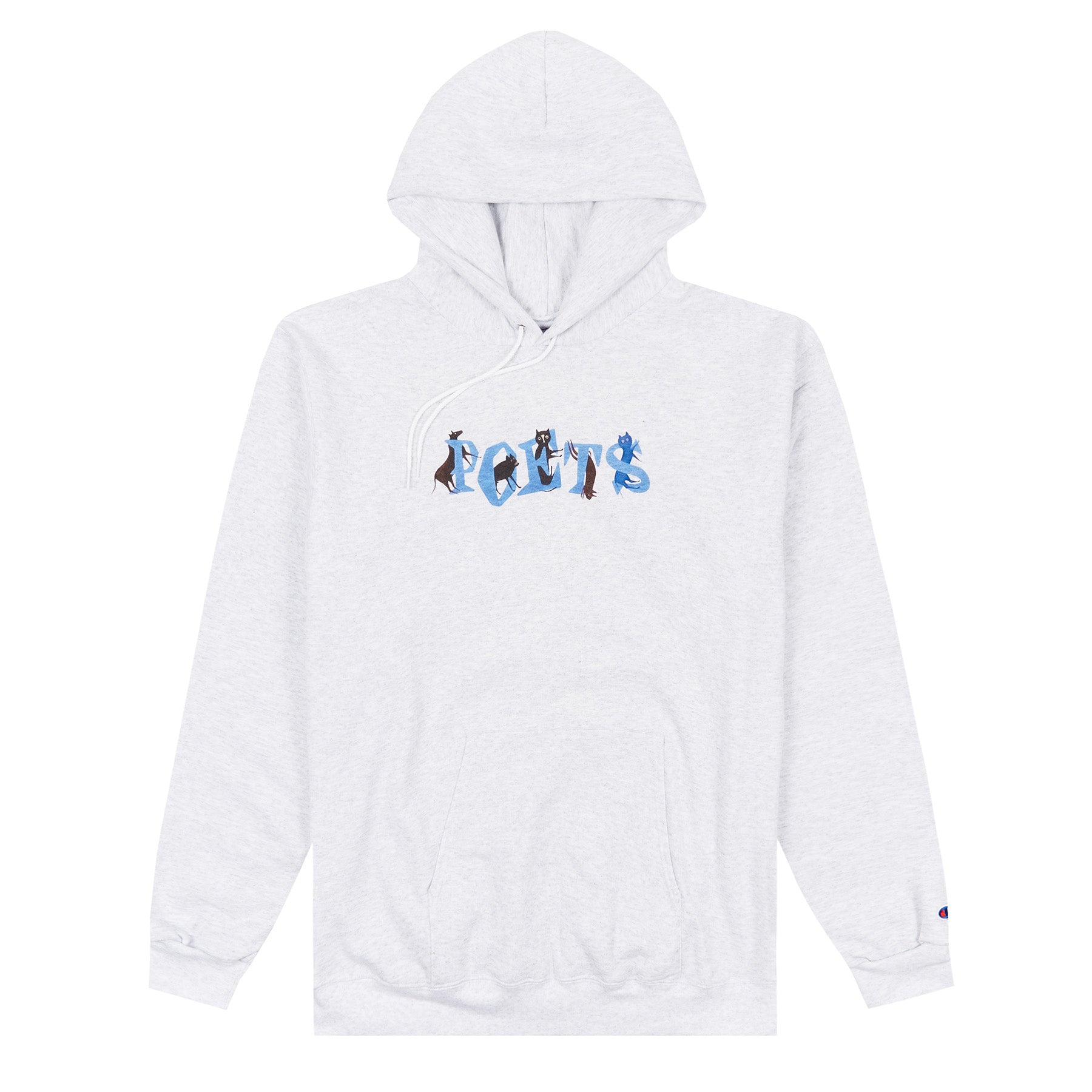 Poets Traylor Hooded Sweatshirt Grey