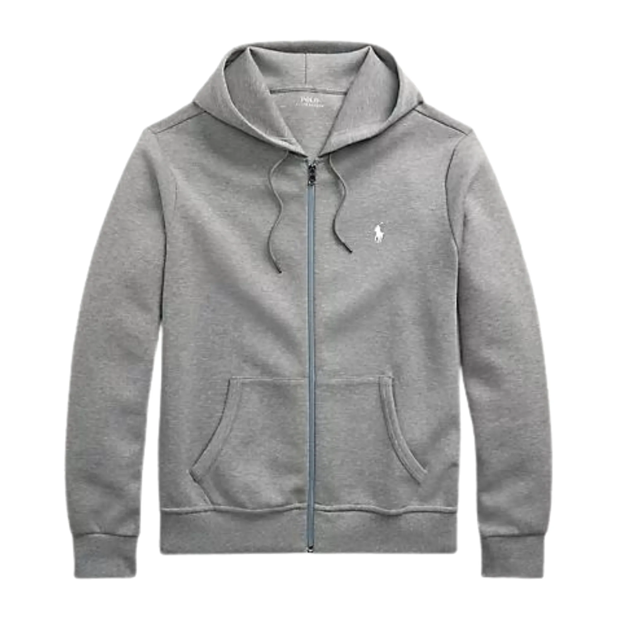 Polo Ralph Lauren Double-Knit Full-Zip Hoodie (Heather)