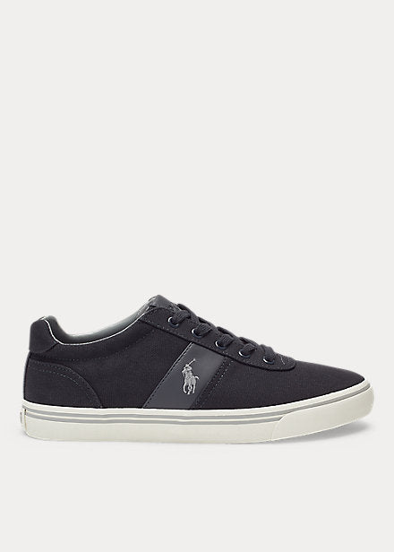 Polo Ralph Lauren-Hanford Canvas Sneakers - Dark Carbon Grey