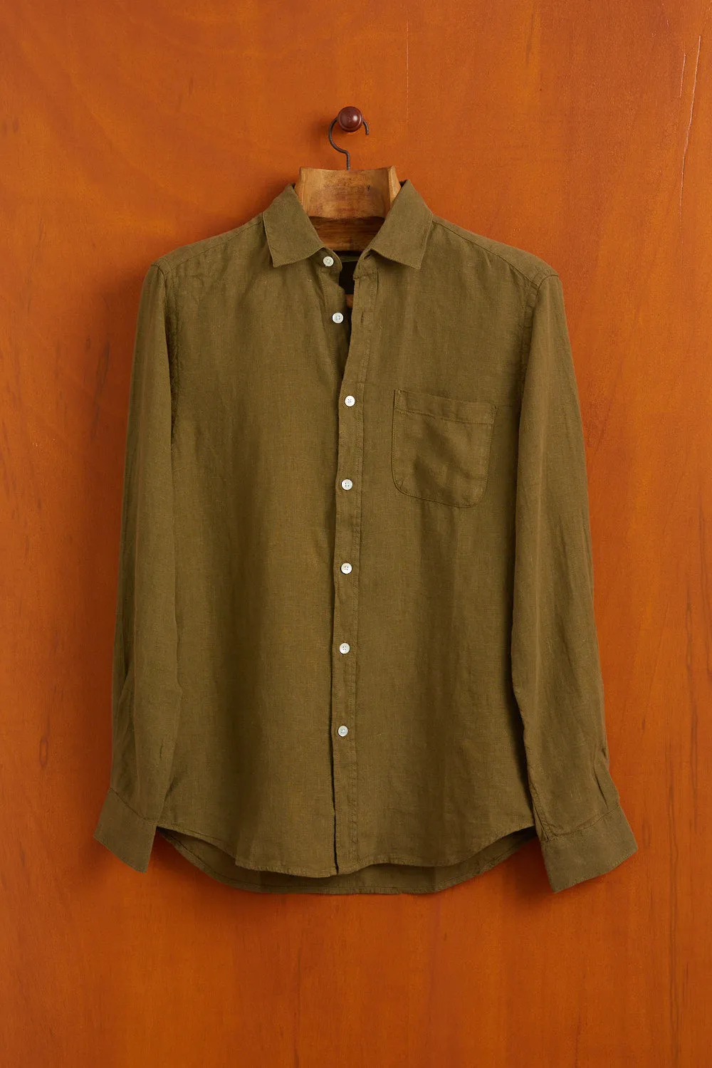 Portuguese Flannel - Linen Olive