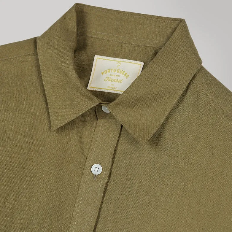 Portuguese Flannel - Linen Olive