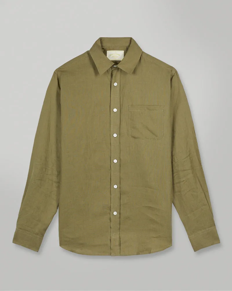 Portuguese Flannel - Linen Olive