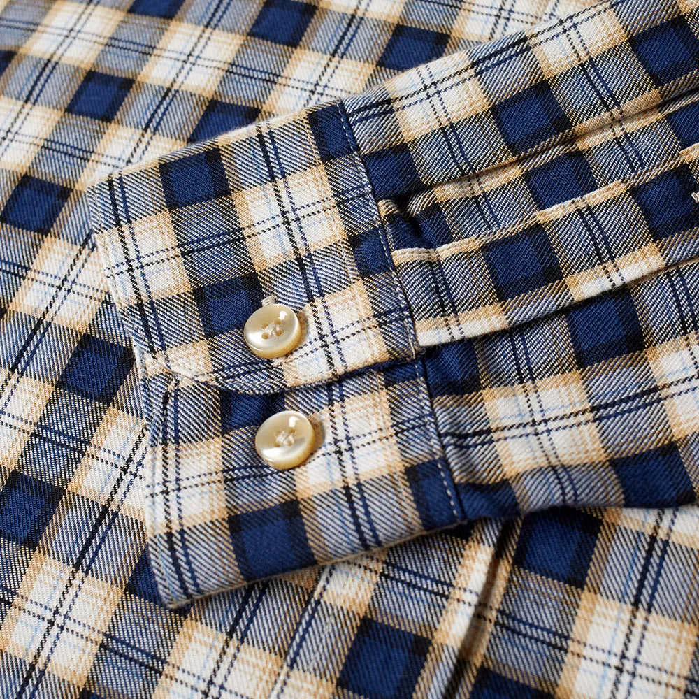 Portuguese Flannel Pomar ShirtNavy