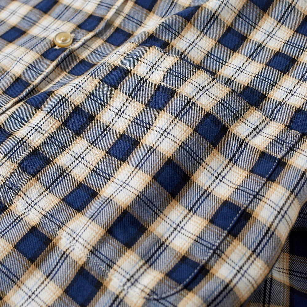 Portuguese Flannel Pomar ShirtNavy