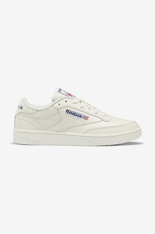 Reebok Classic leather sneakers Club C 85 white color