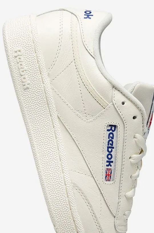 Reebok Classic leather sneakers Club C 85 white color