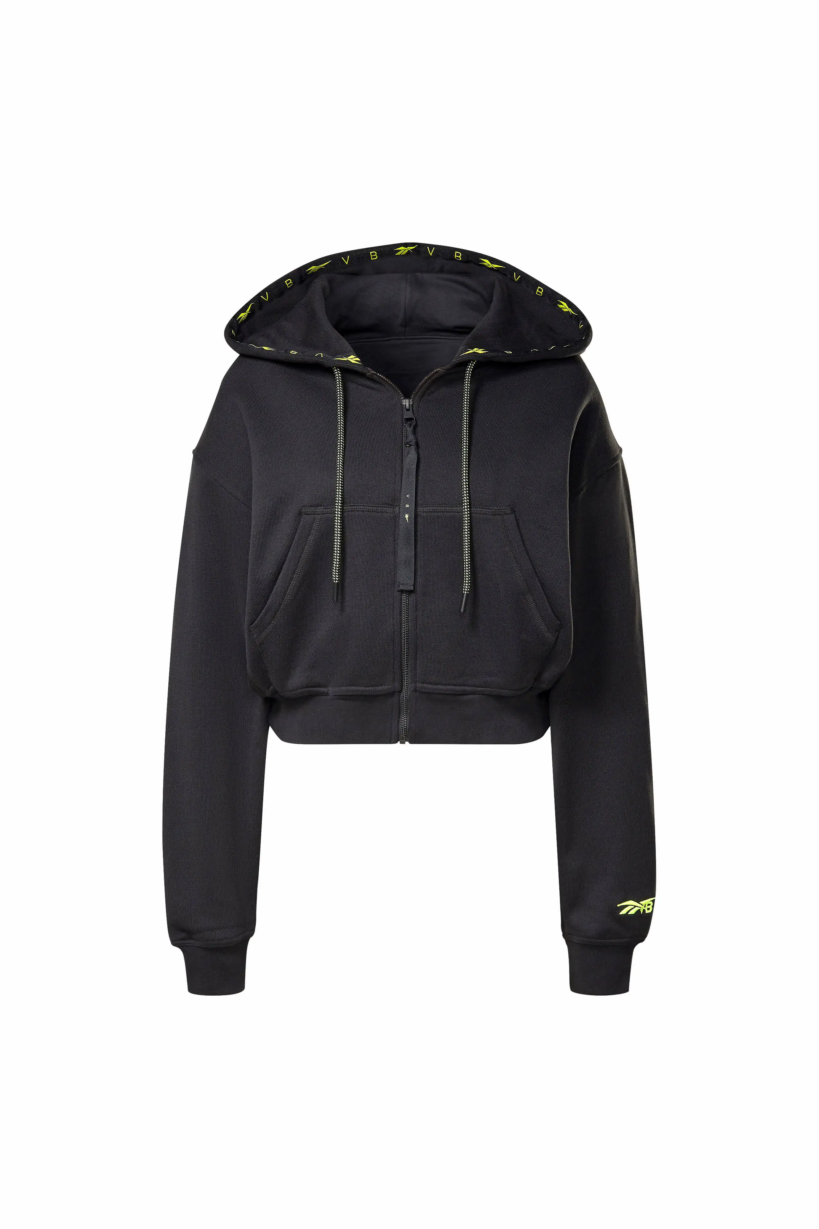 Reebok x VB Zip Up Hoodie in Black