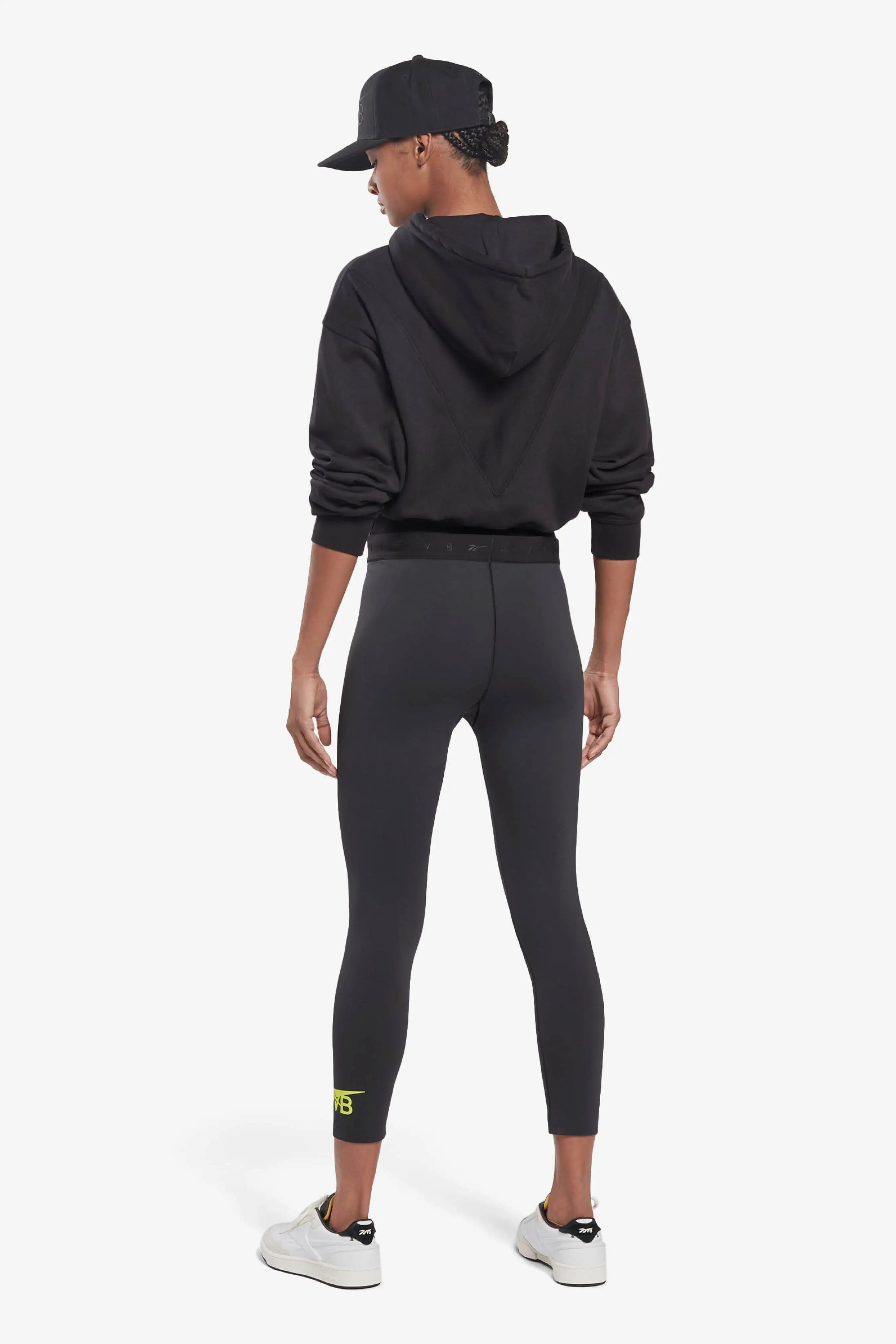 Reebok x VB Zip Up Hoodie in Black