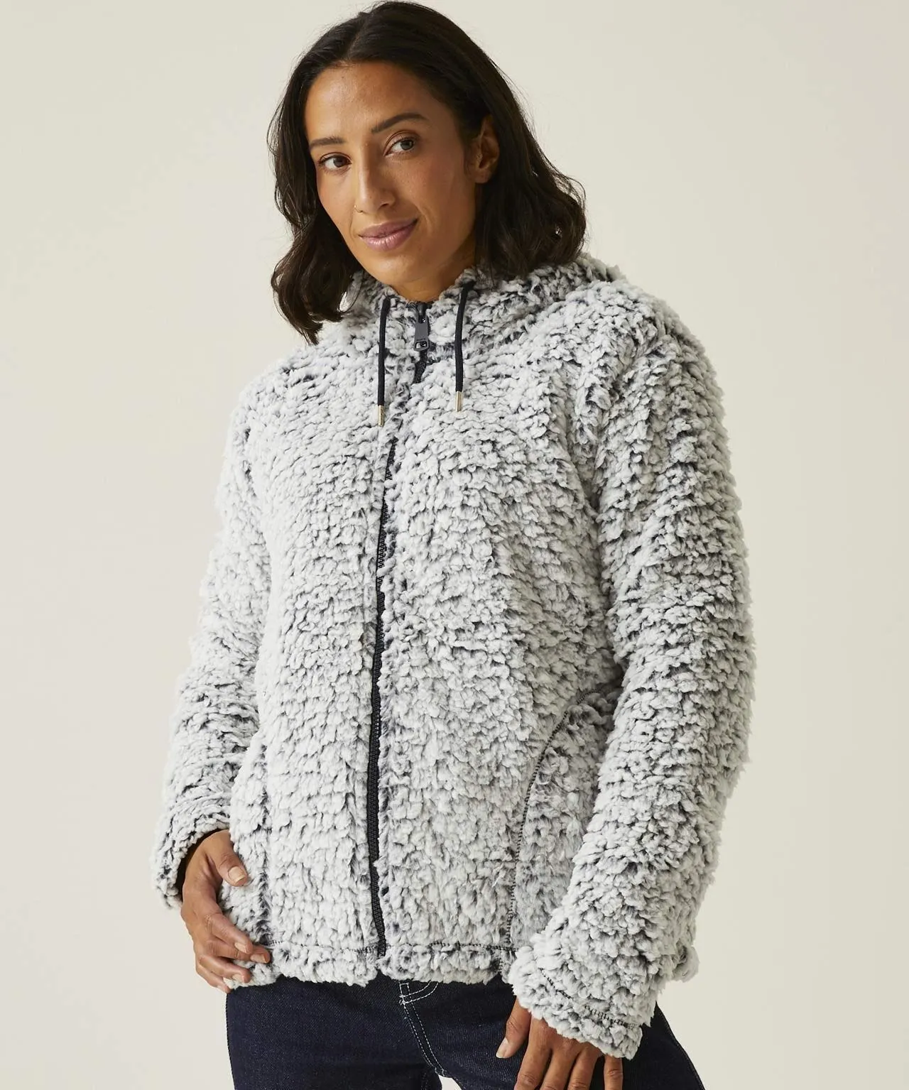 Regatta Zelpha Hooded Ladies Borg