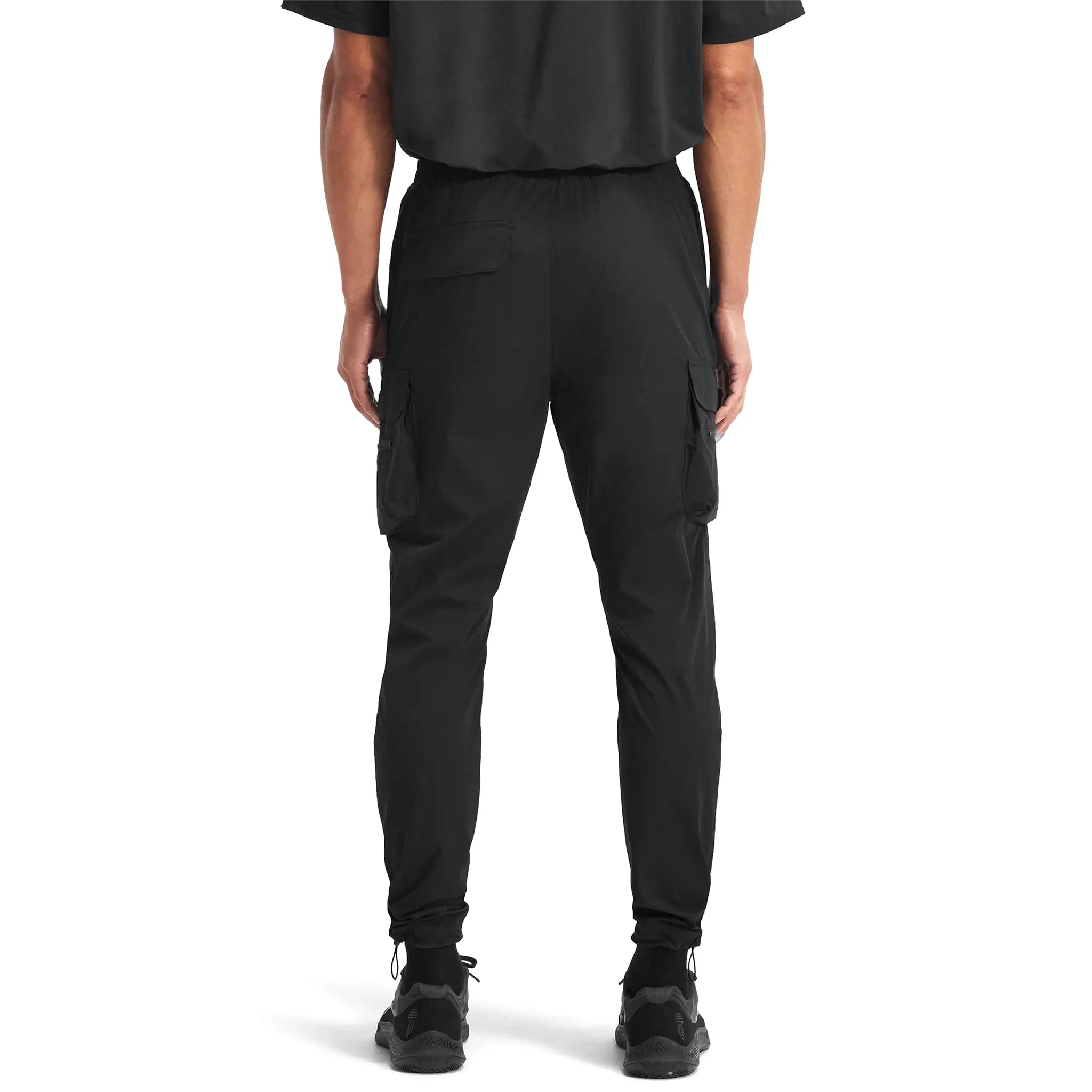 Represent 247 Black Cargo Pants