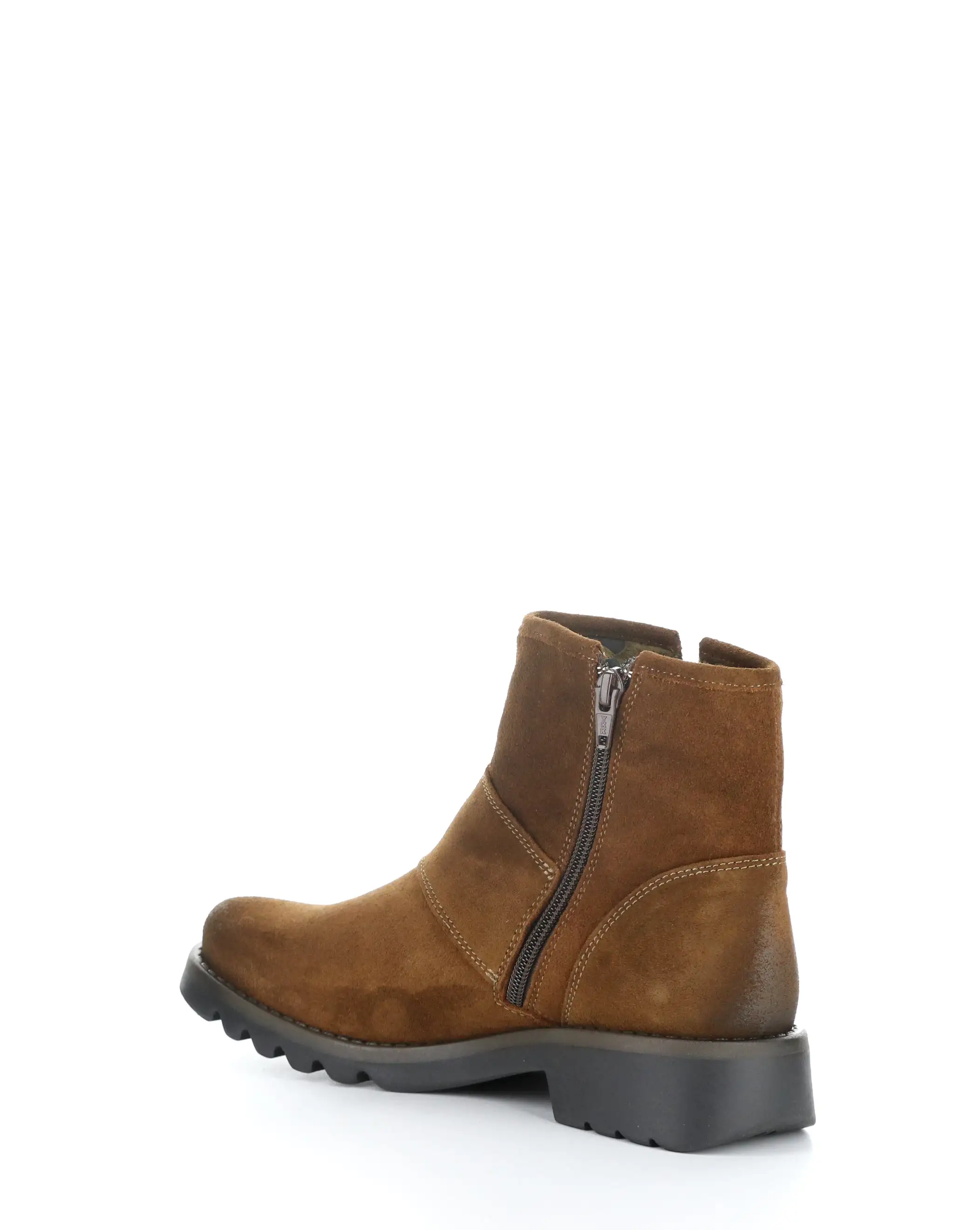 RILY991FLY 009 CAMEL Round Toe Boots