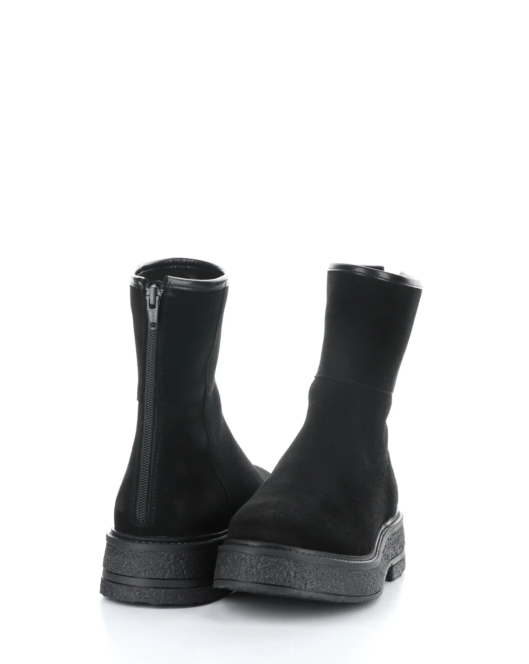 SAMMY BLACK Round Toe Boots