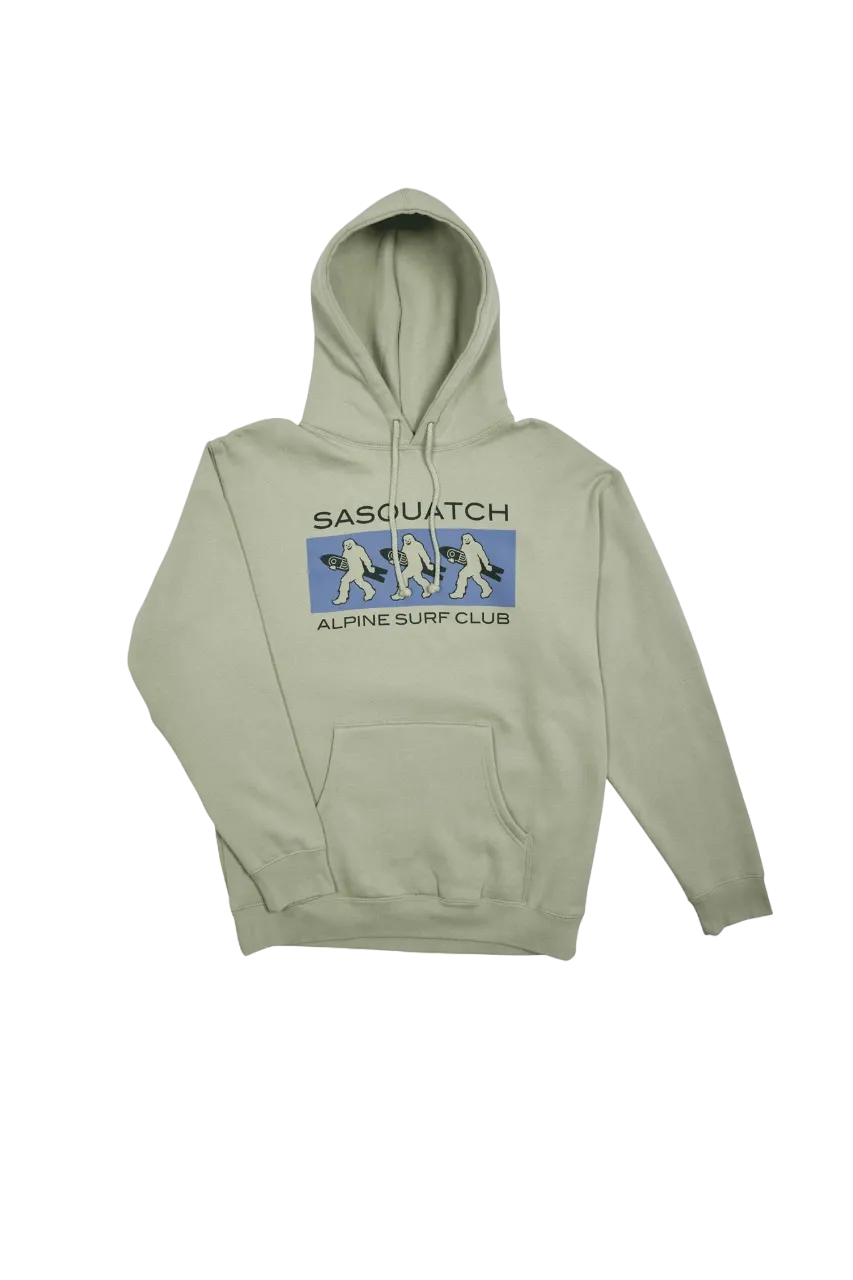 Sasquatch ASC Hoodie in Dusty Sage – Cozy and Stylish Medium Fit Hoodie for Everyday Comfort and Outdoor Adventures