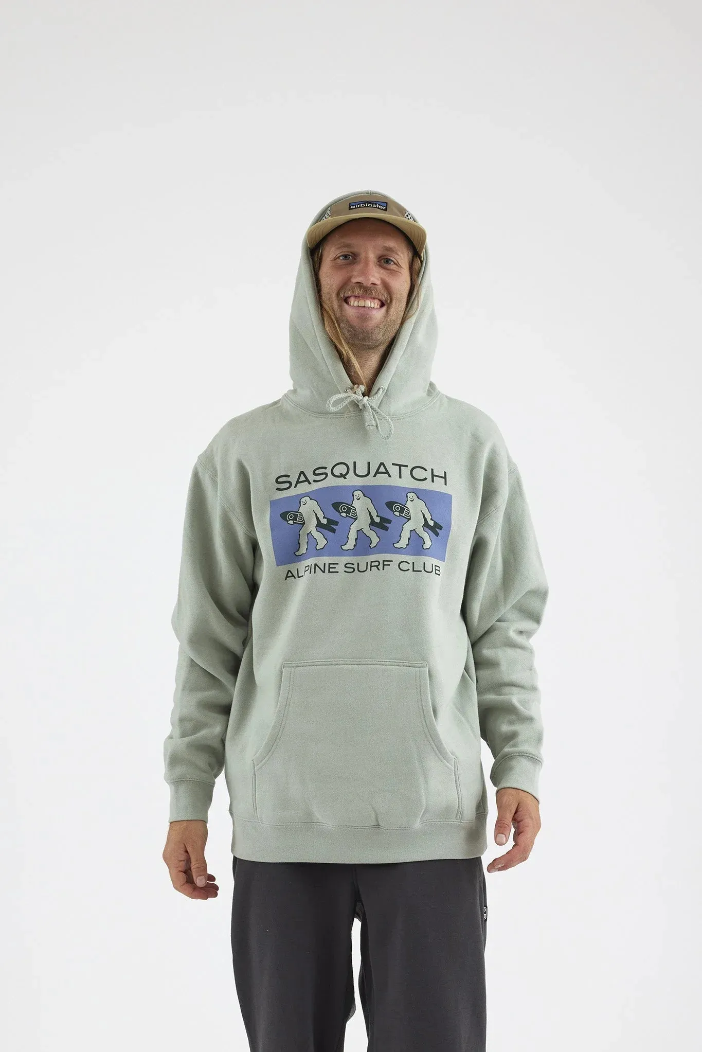 Sasquatch ASC Hoodie in Dusty Sage – Cozy and Stylish Medium Fit Hoodie for Everyday Comfort and Outdoor Adventures